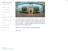 Tablet Screenshot of mattlively.com